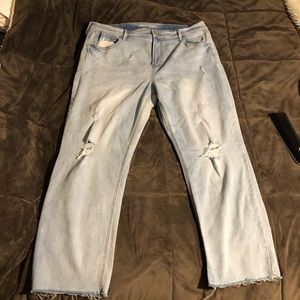 Old navy light blue jeans
